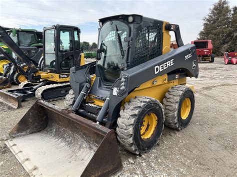 john deere 332g wheel skid steer for sale|john deere skid steer specifications.